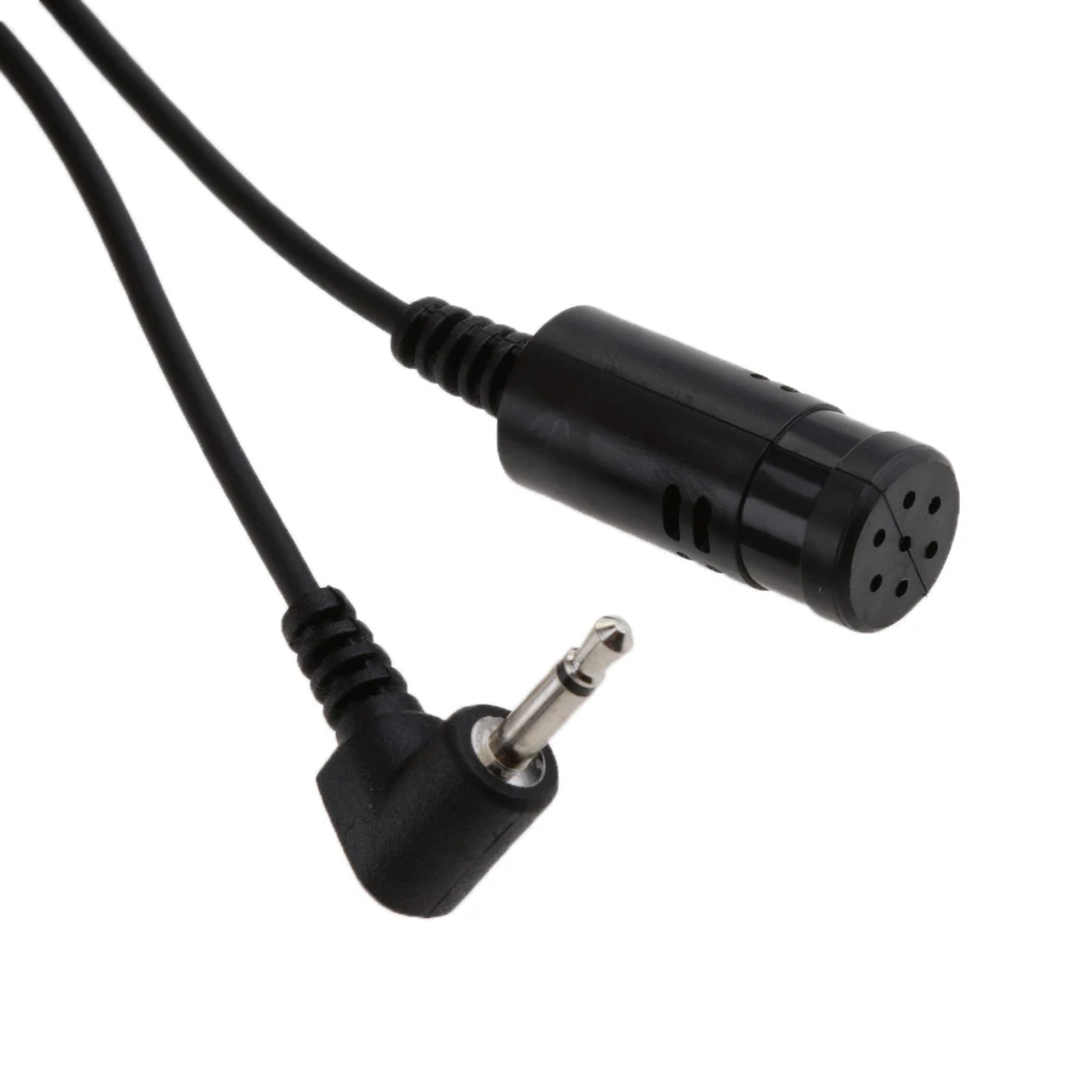 Car 2.5mm Stereo Jack Connector Microphone for DNX-9960 Clamp