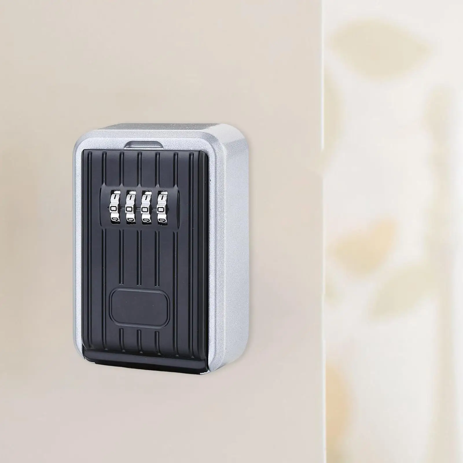 4 Digit Outdoor Password Key Box Combination Digital Code Lock Box Key Storage Lock Box for Cabinet Emergency Wall