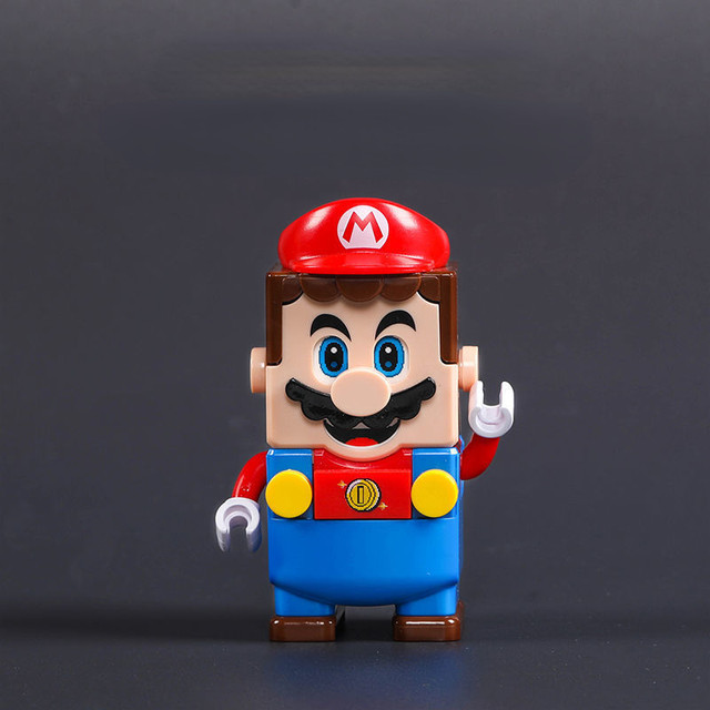 Mario lego figure discount only