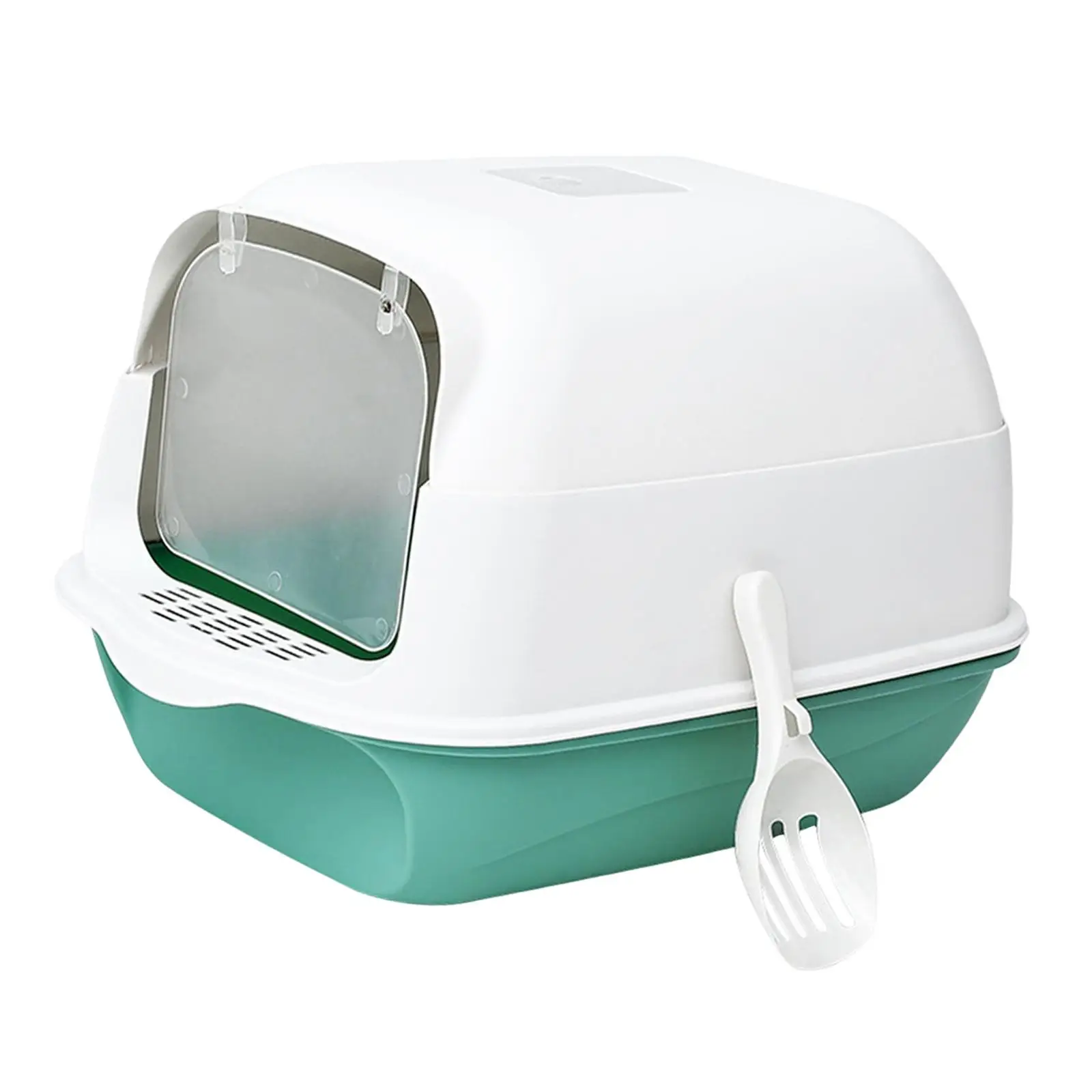 Cat Litter Box Fully Enclosed Cat Toilet Professional Anti splashing with