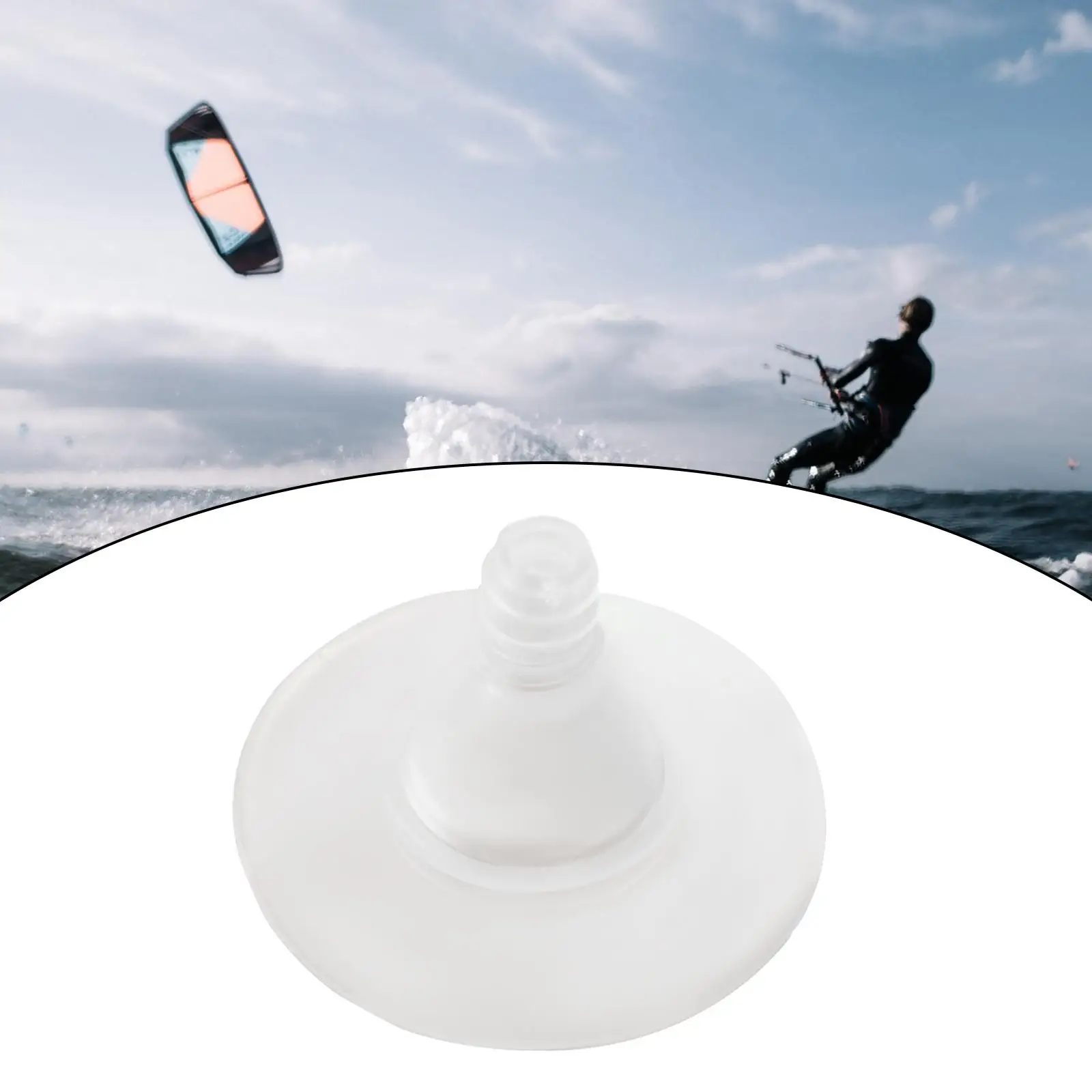 TPU Inflatable Kitesurfing Kite Inflate One Pump Valve Air Inlet without Self Stick for Repair Accessories