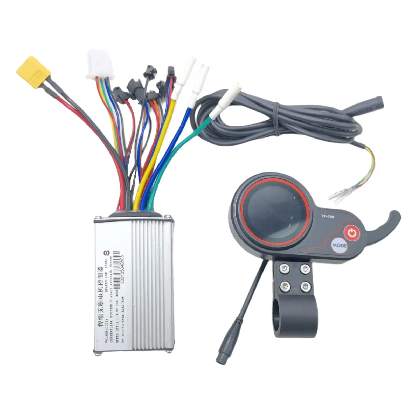 Waterproof Motor Brushless Controller LCD Display 36V-48V Sensitive Control for Electric Bicycle