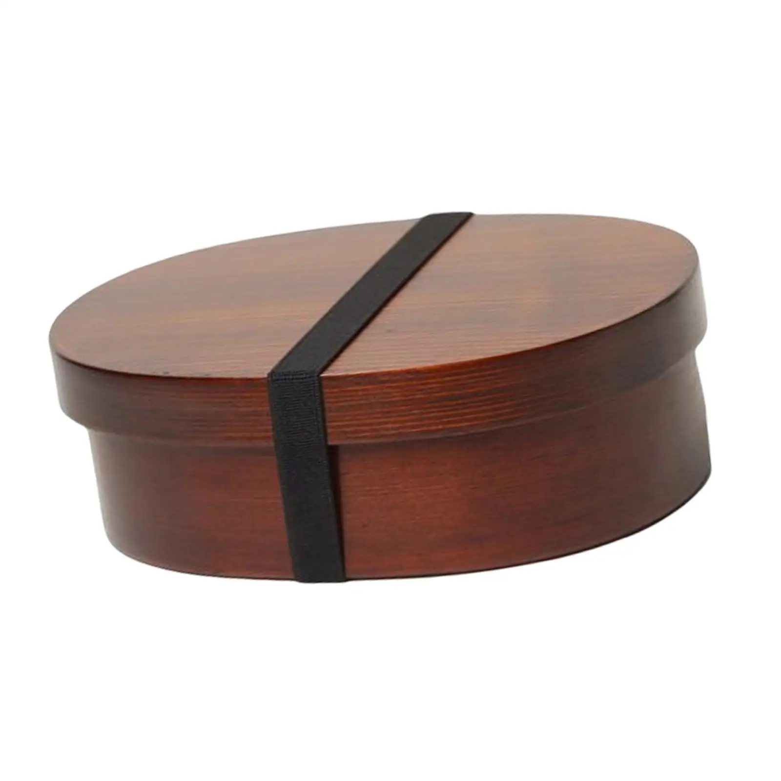 Lunch Box Wood Portable Japanese Sushi Tray for Restaurant Climbing Picnics