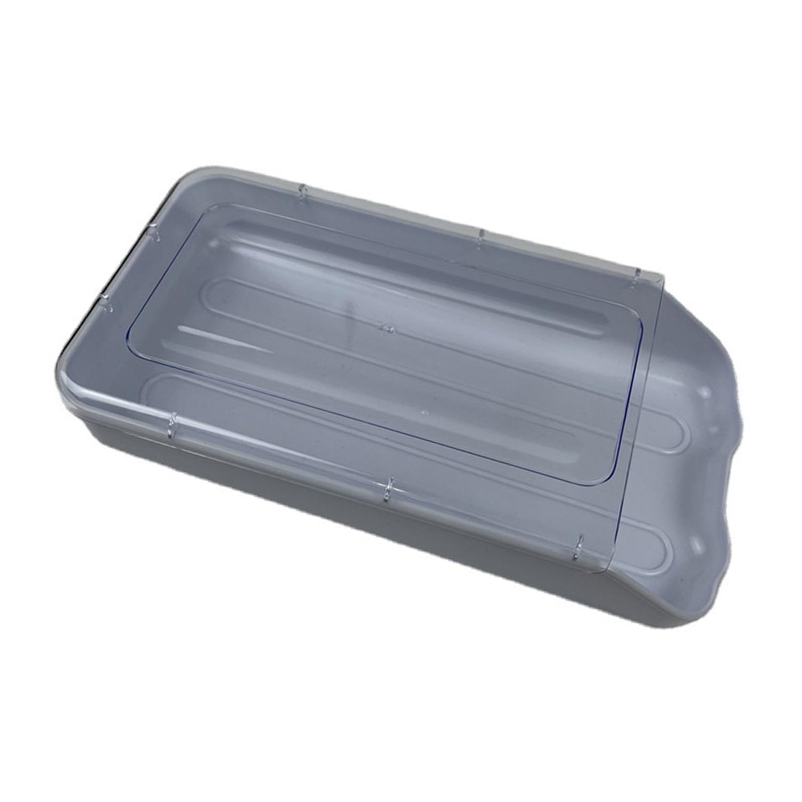 Kitchen Eggs Holder Egg Tray Eggs Container Fridge Eggs Organizers with Clear Lid for Shelf Countertop Kitchen