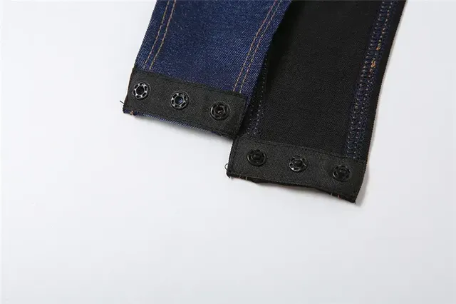 Denim Bodysuit Long Sleeve Off Shoulder 28