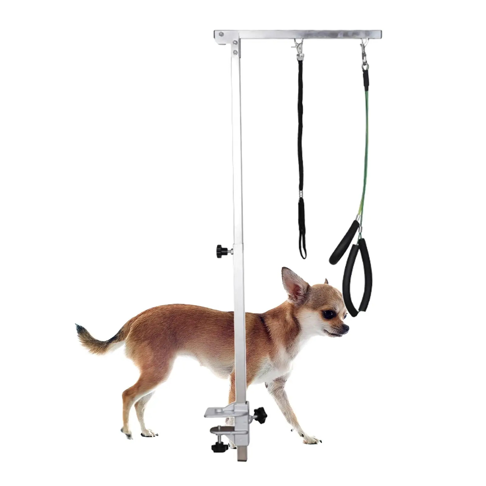 Extensible Pet Dog Grooming Table Bracket Arm with Restraint Rope Adjustable Pet Supplies Universal Grooming Table Bracket
