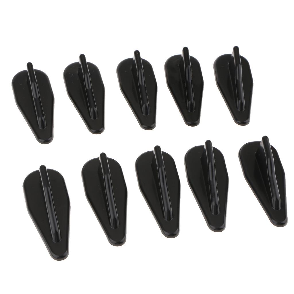 10 Pieces Car Roof Shark Fins Spoiler Wing Generator