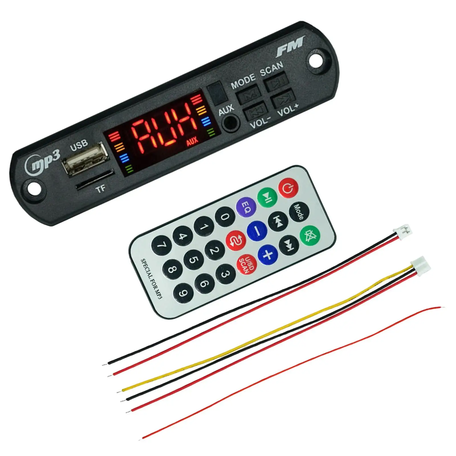 Multifunction BT MP3 Player Decoding Board Audio Transceive Audio Module Speaker Lossless Music Format 12V for Auto DIY Speaker