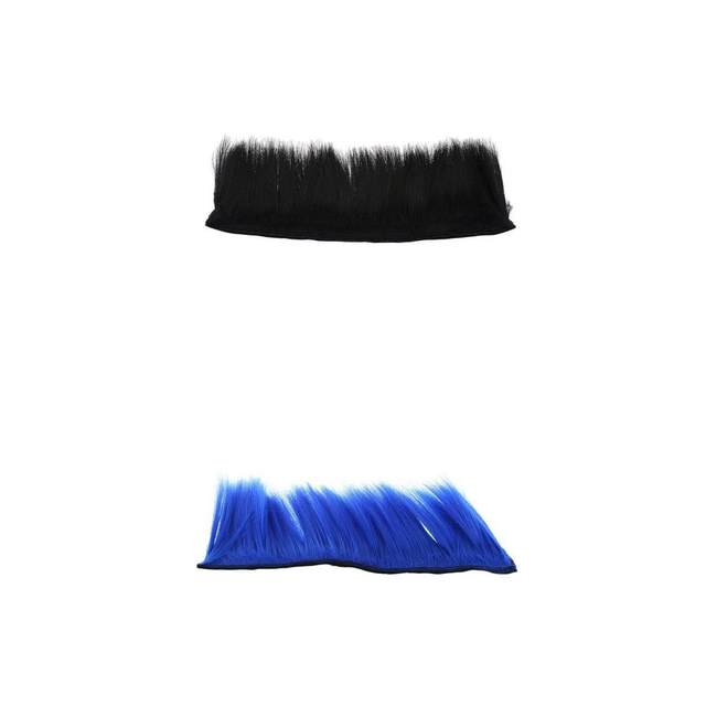 2pcs Motorcycle Skinhead  Punk    Costumes Hairpiece