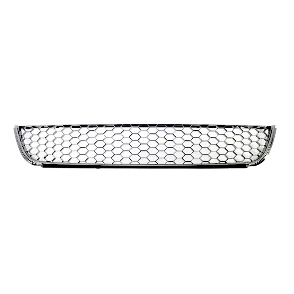 Front Bumper Grille Black,  Decoration, Honeycomb  Strip under Grill Cover  Mesh  Golf 6 MK6 ,Car Replace Accessories