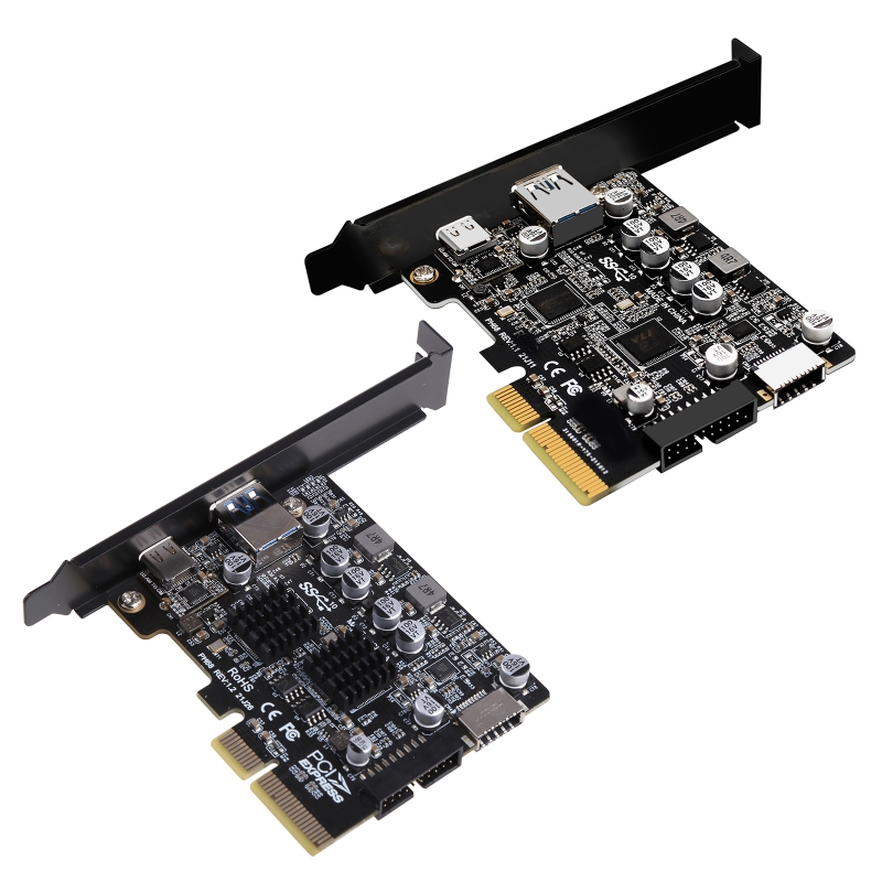 Pci-e para usb 3.2 cartão de expansão