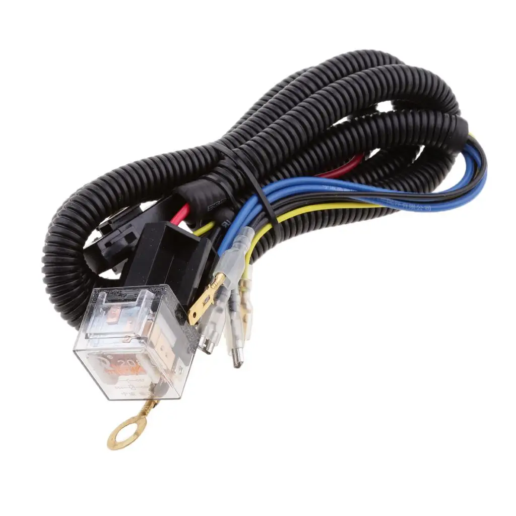 12V Relay Wiring Harness Kit for Car Truck Grille Mount Blast   Horns