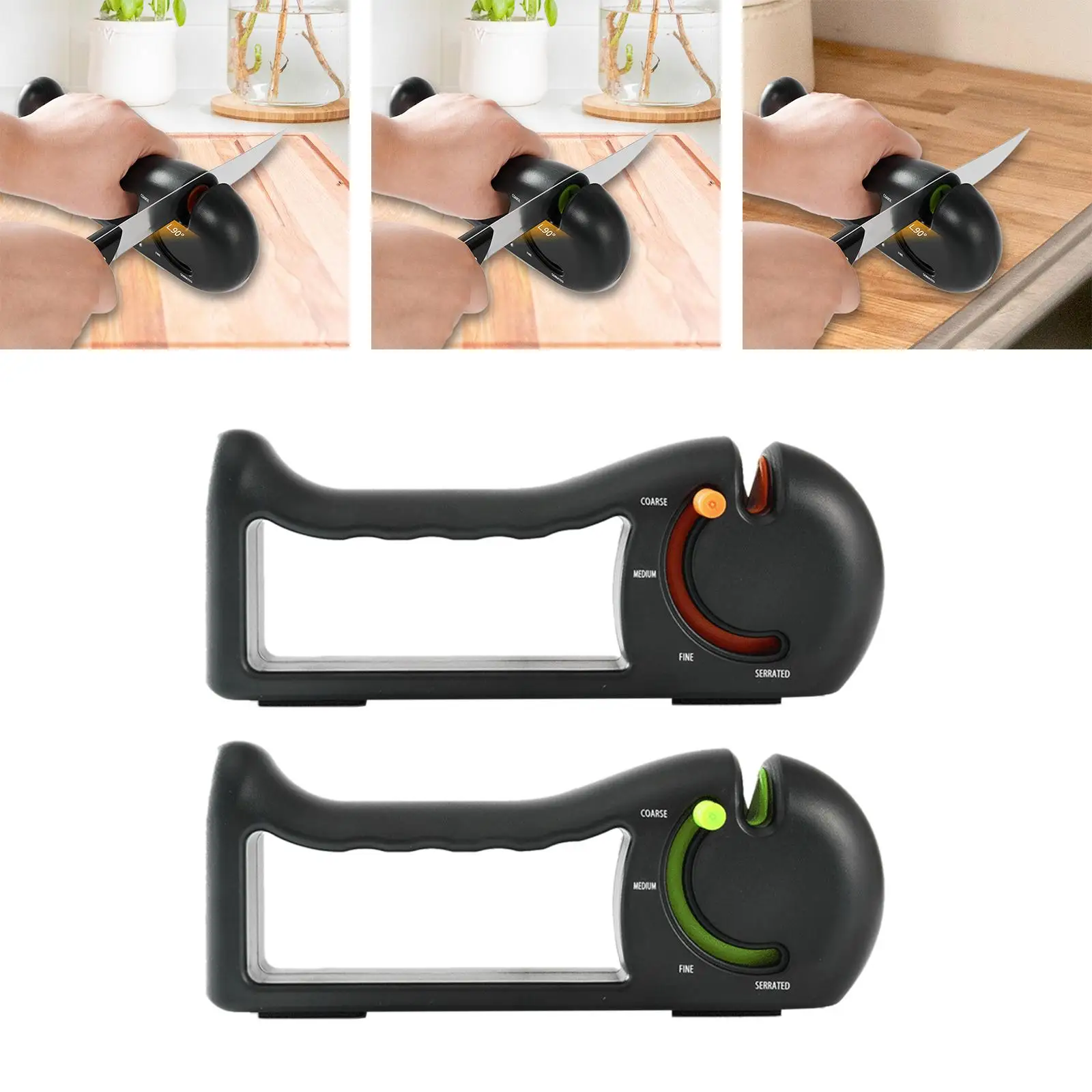 Knife Sharpeners for Kitchen Knives Handheld for Kitchen Knife Accessories