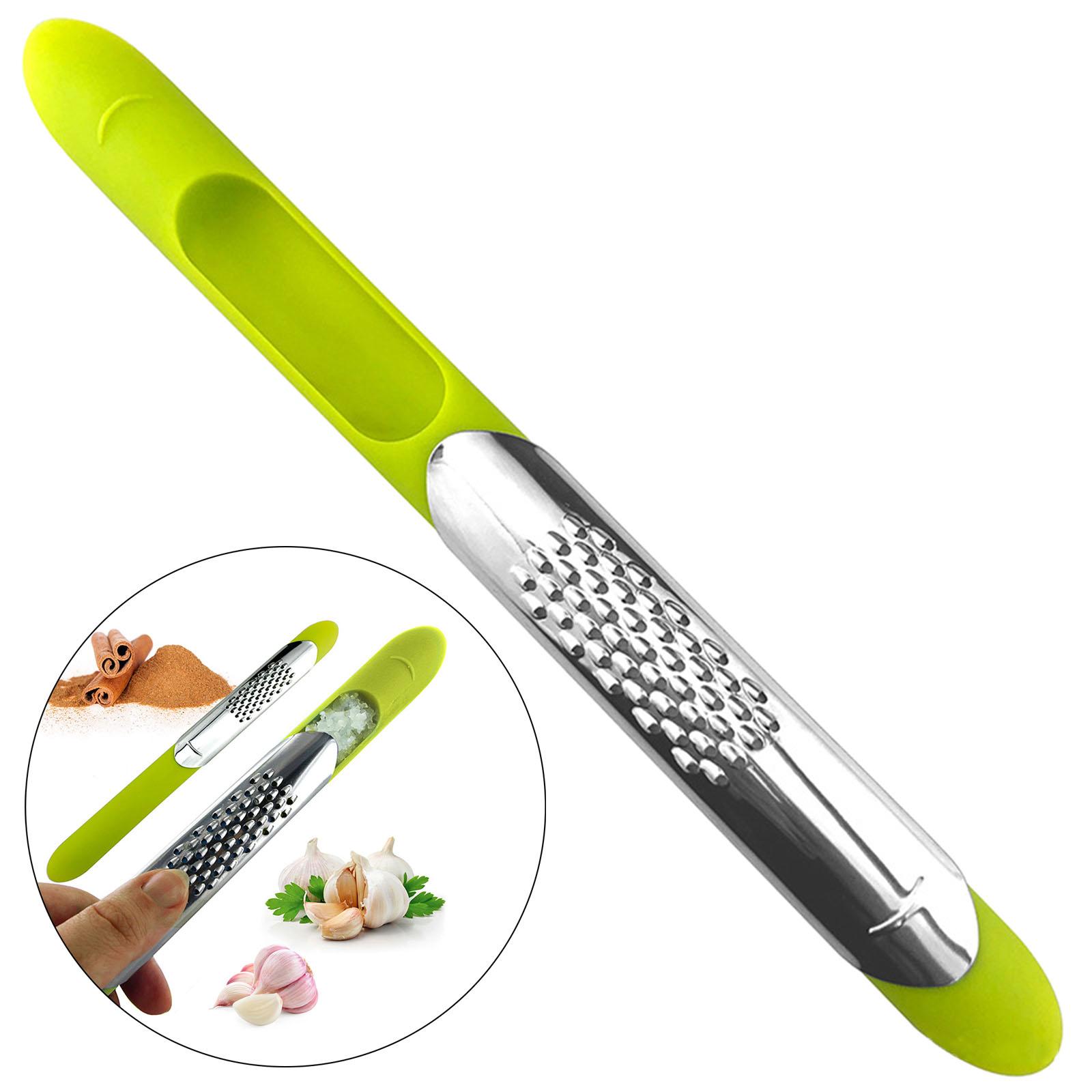 Mni Garlic Press Planer Slicer Dishwasher Safe Non Slip Handle Easy Clean