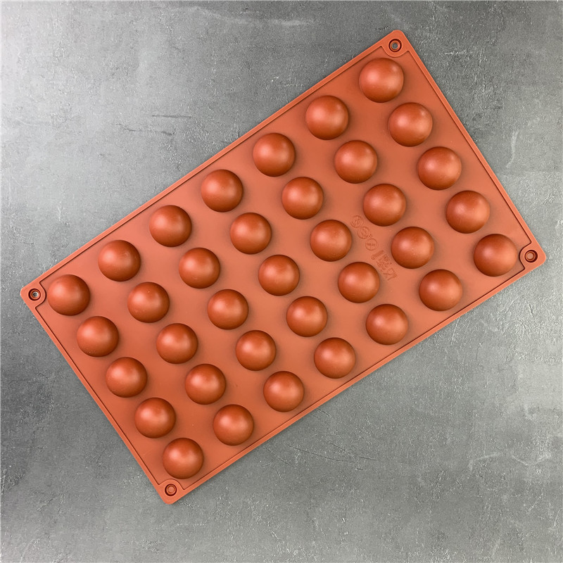 Description Picture 4 of item3D Round Half Sphere Molde Silicona Silicone Molds for Baking DIY Baking Mold Chocolate Cake Mold  Cake Decorating Tools 오레오 몰드