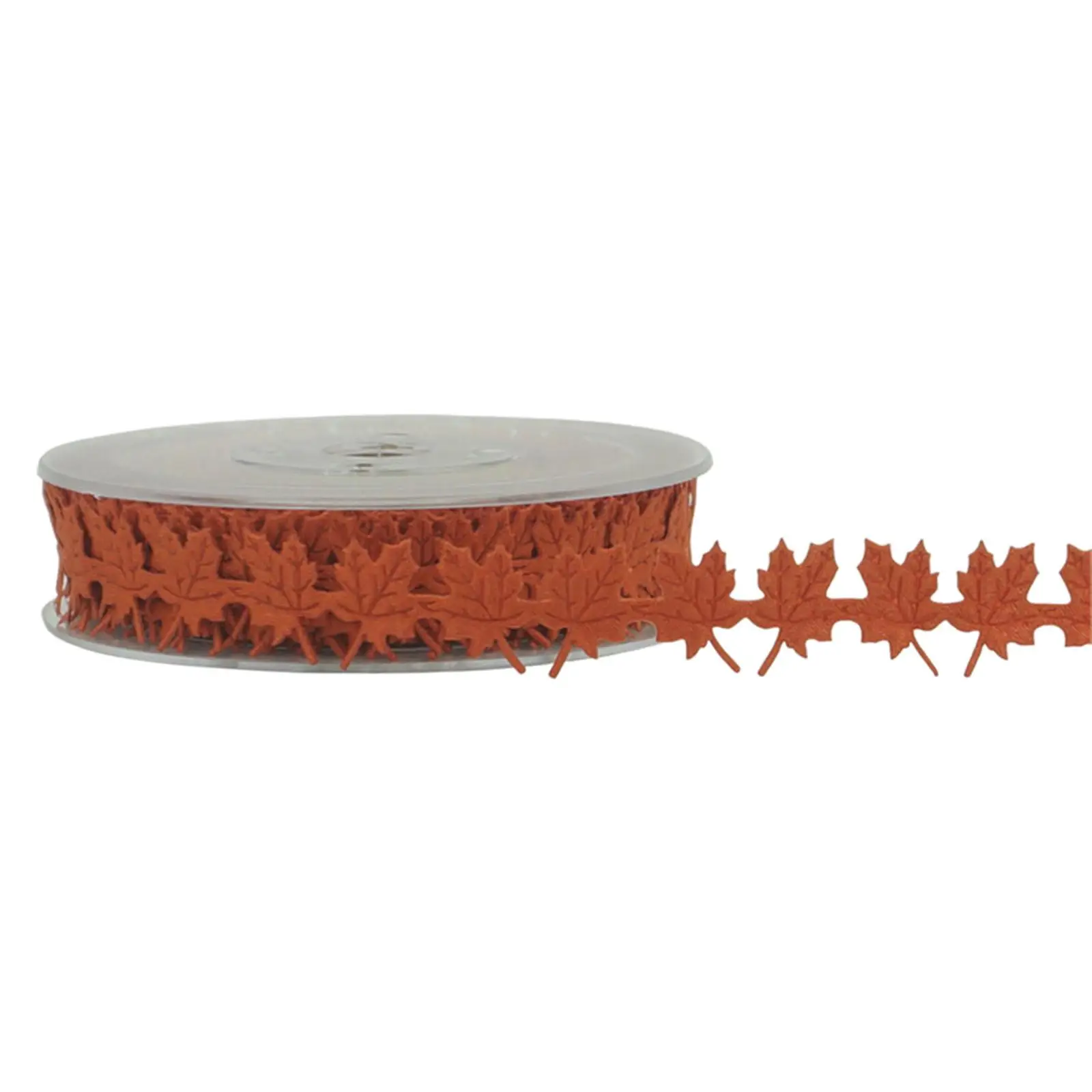 15yds Roll Leaf Trim Ribbon Satin Ribbon for DIY Craft Supplies Decoration
