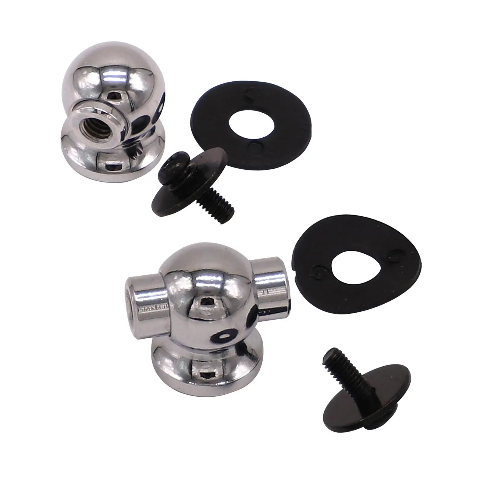 Snare Drum Lugs with Washer and Screw Easy to Install Replacement Parts Accessories