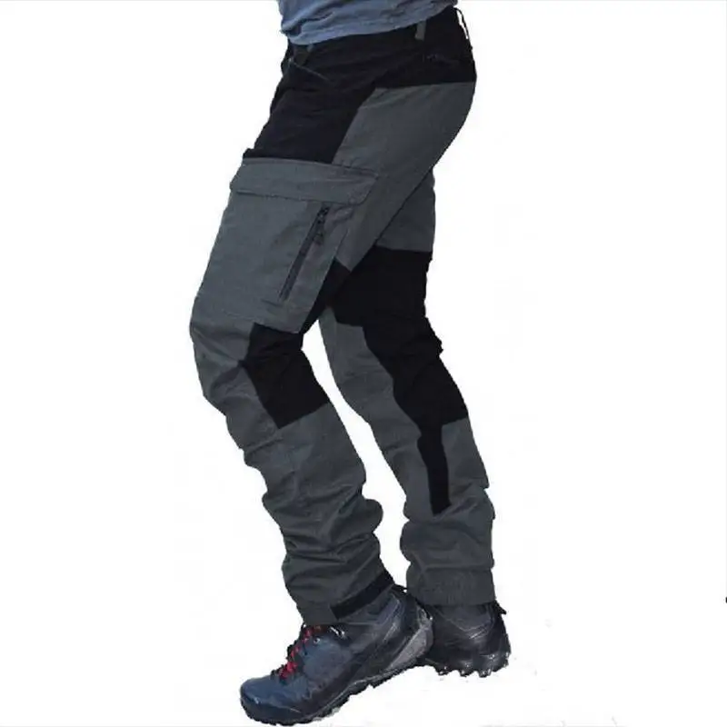 joggers sweatpants New Trousers Outdoor Sports Fashion Casual Men's Zipper Multi-Pocket Workwear Assorted Colors Pants black harem trousers