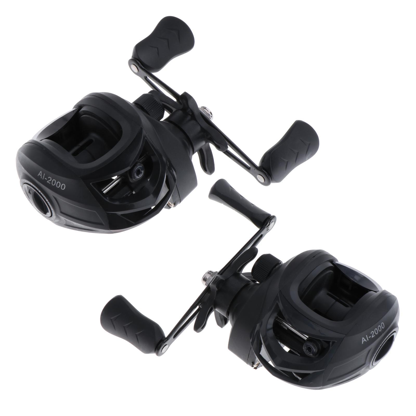  Reel, Casting Reel,caster - Sealed Drag System, Brake, 7.2:1 Gear Ratio, 12+ Bearings, with Ergonomic Handle