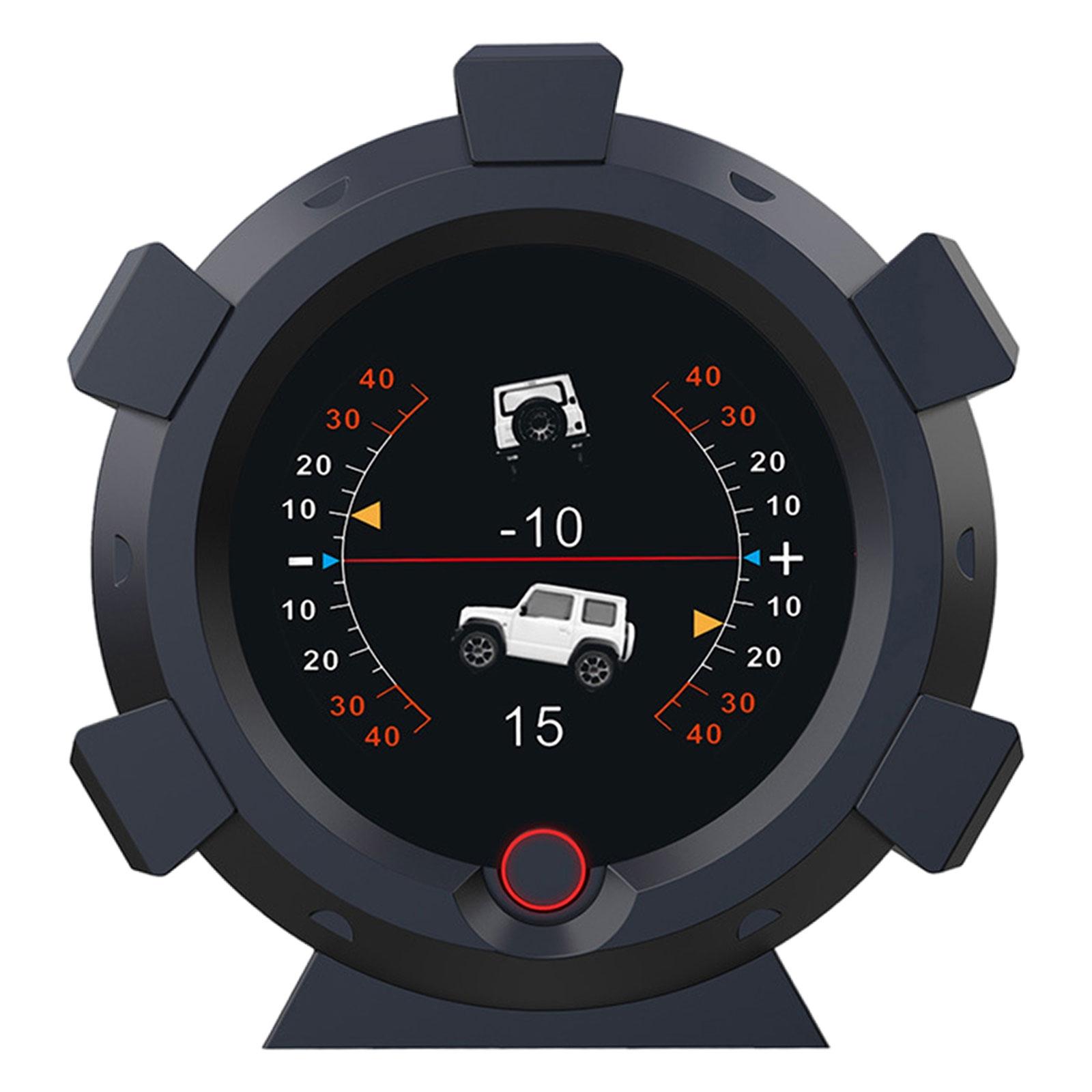 x95 GPS Speed Slope Meter Angle Slop Meter Altimeter Multifunctional HUD Head up Display for Off Road Truck Light Sensor