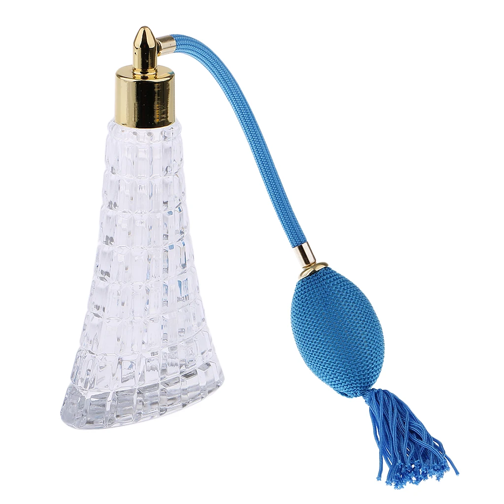 Elegant Style Crystal Refillable Perfume Bottle Spray Bottles 100ml