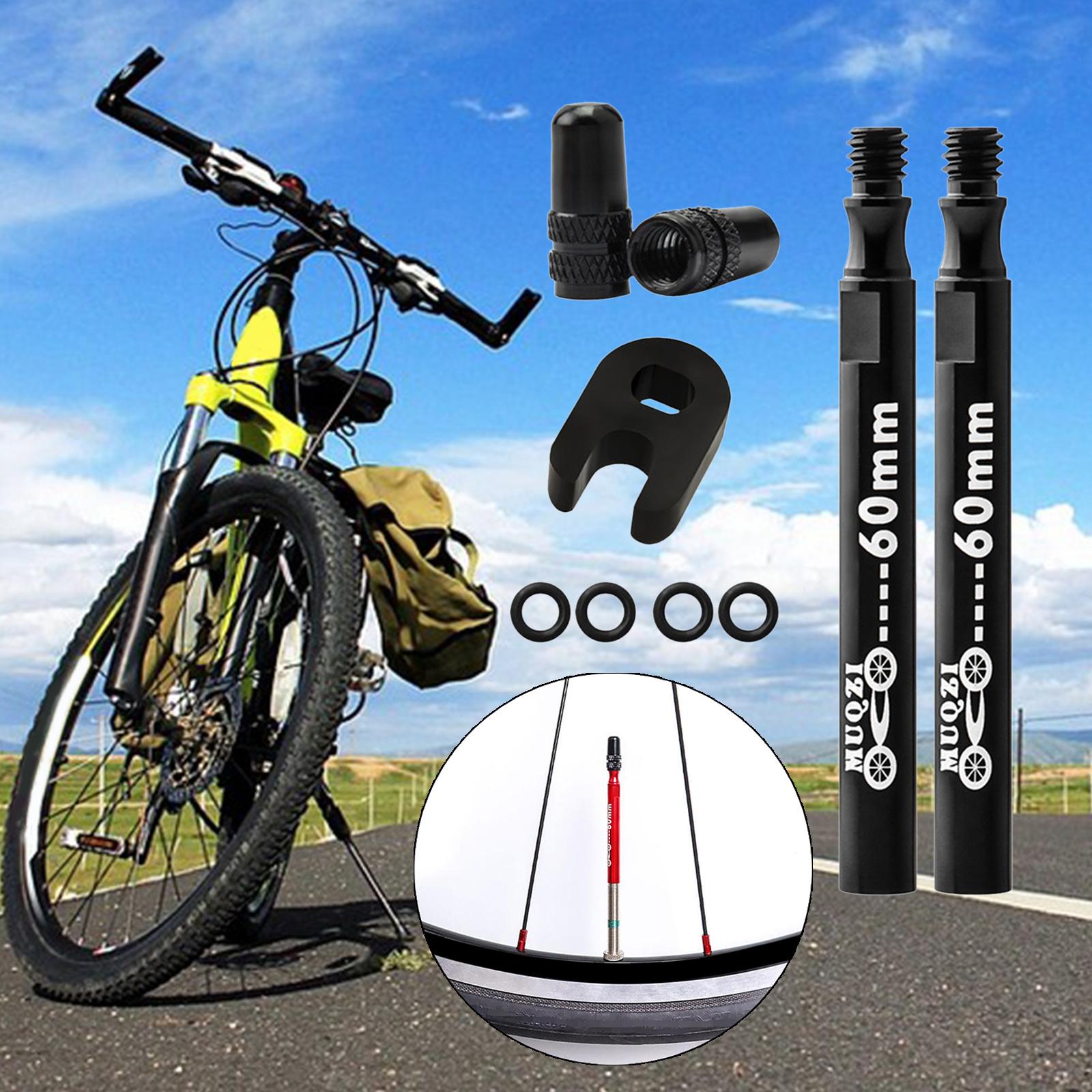 Bike Presta Value Extender Values Extension Inner Tyre Cycling Accessories