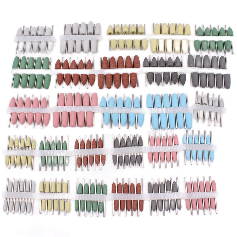 Best of 10pcs Silicone Rubber Dental Polishing Polisher Grinders Nail Drill Bits For Electric Manicure And Oral Intial Polishing Burs Reviews & Tips