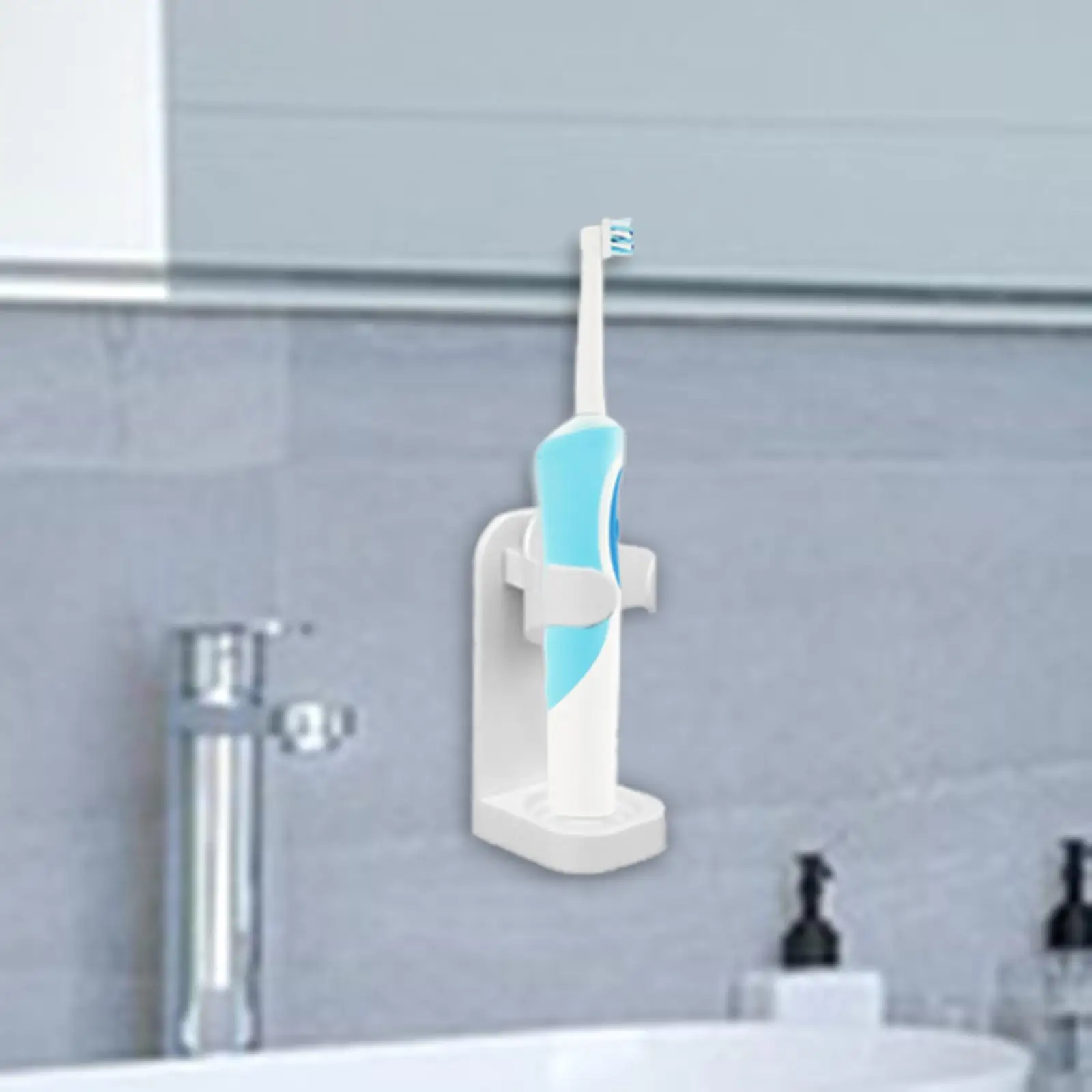 ABS Electric Toothbrush Holder Organization Organizer Accessories Dispenser Self Stand Toothbrush Stand for Household Washroom