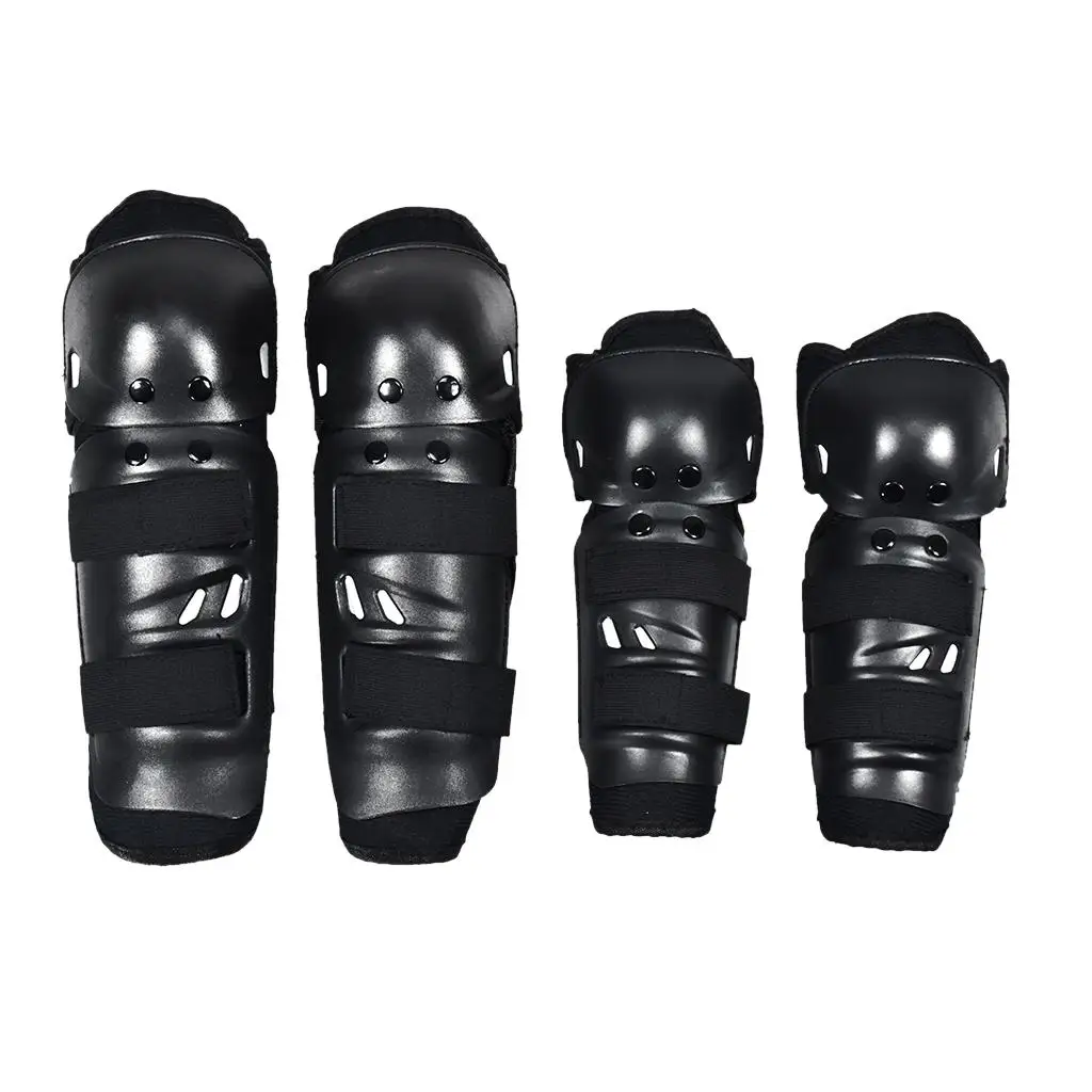 Motorcycle Motocross Racing Knee & Elbow Pads Protector Guards Gear