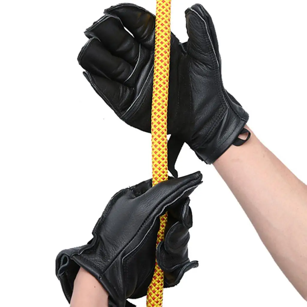Rope Glove with Padded PalRappelling, Rope, and Belaying