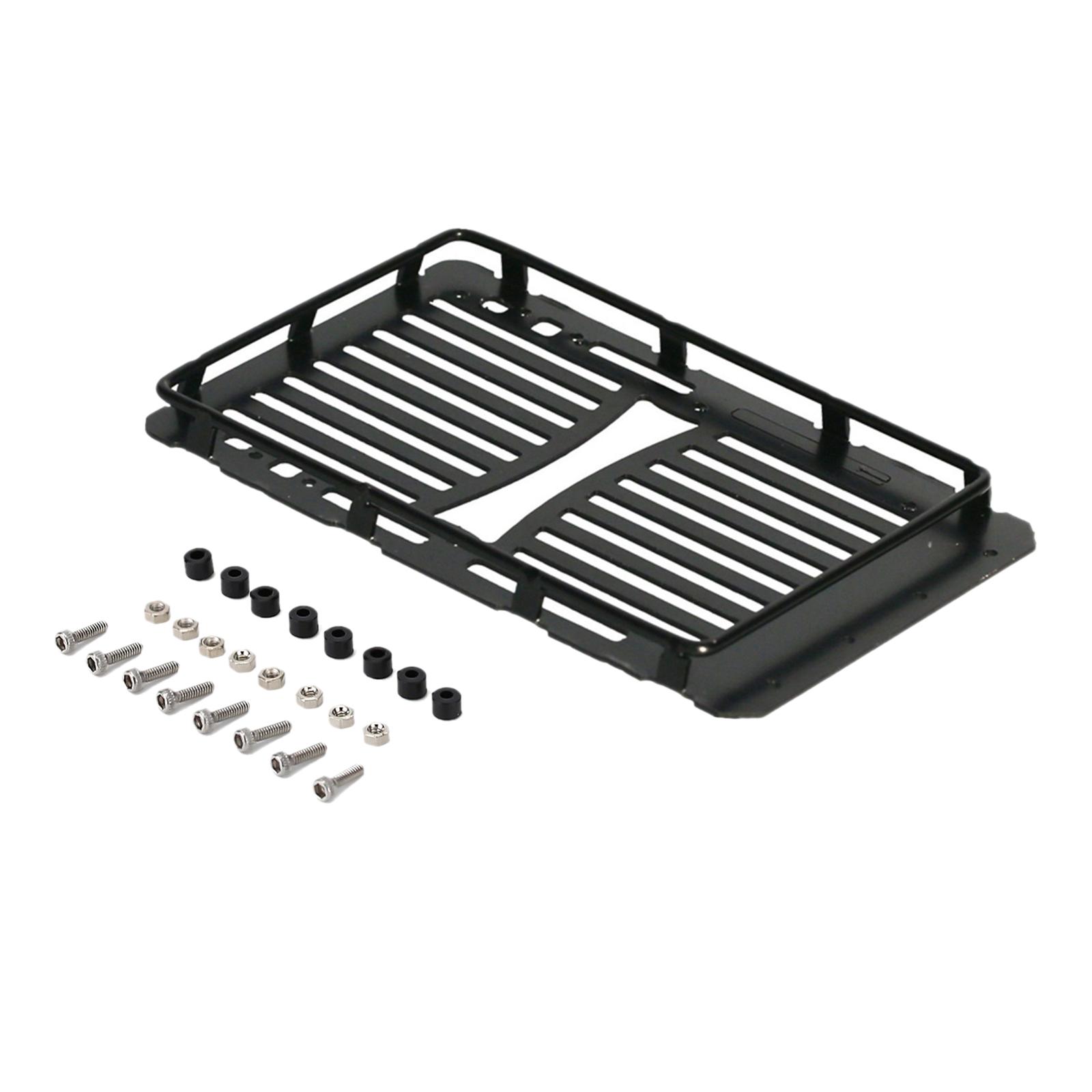 Metal Roof Rack Durable Luggage Carrier for Axial 1/24 RC Rock Crawler Parts