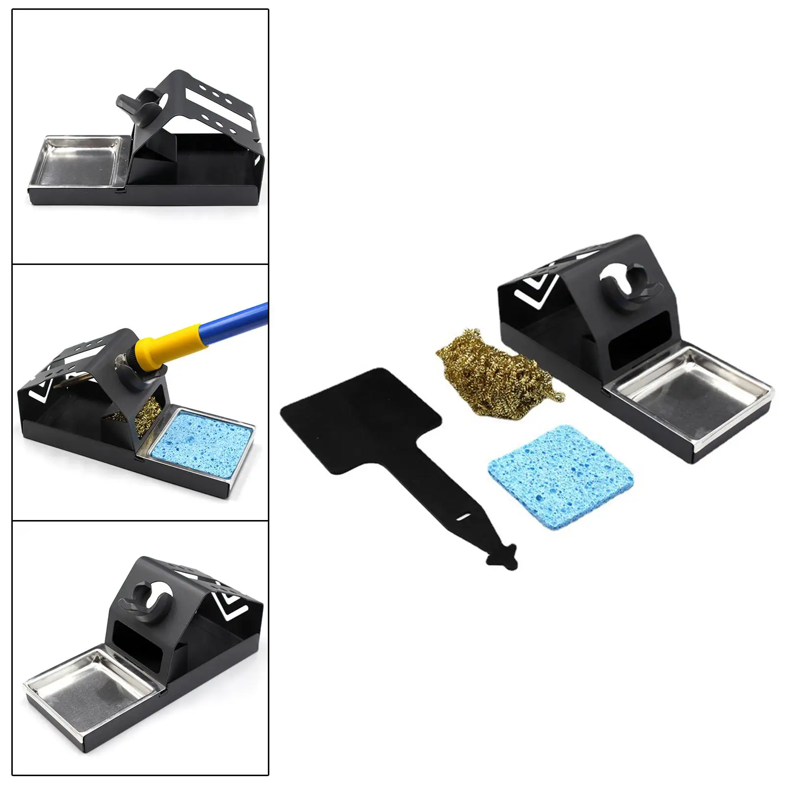 Soldering Station Iron Stand Multifunctional Zinc Alloy Multiple Use