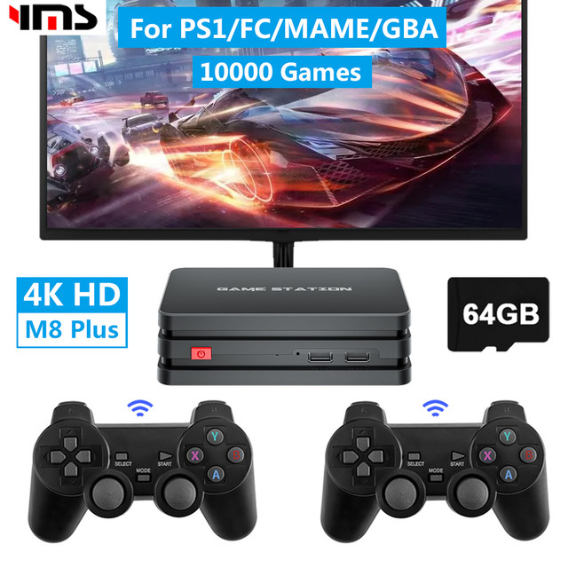 Consola Retrowave G11 Pro 2025 Con 70.000 Juegos Y 60 Emuladores | Salida 4K Y 2 Mandos Inalámbricos | Regalo Plug-and-Play Para Todas Las Edades Consola De Videojuegos Plug-and-play Con HDMI