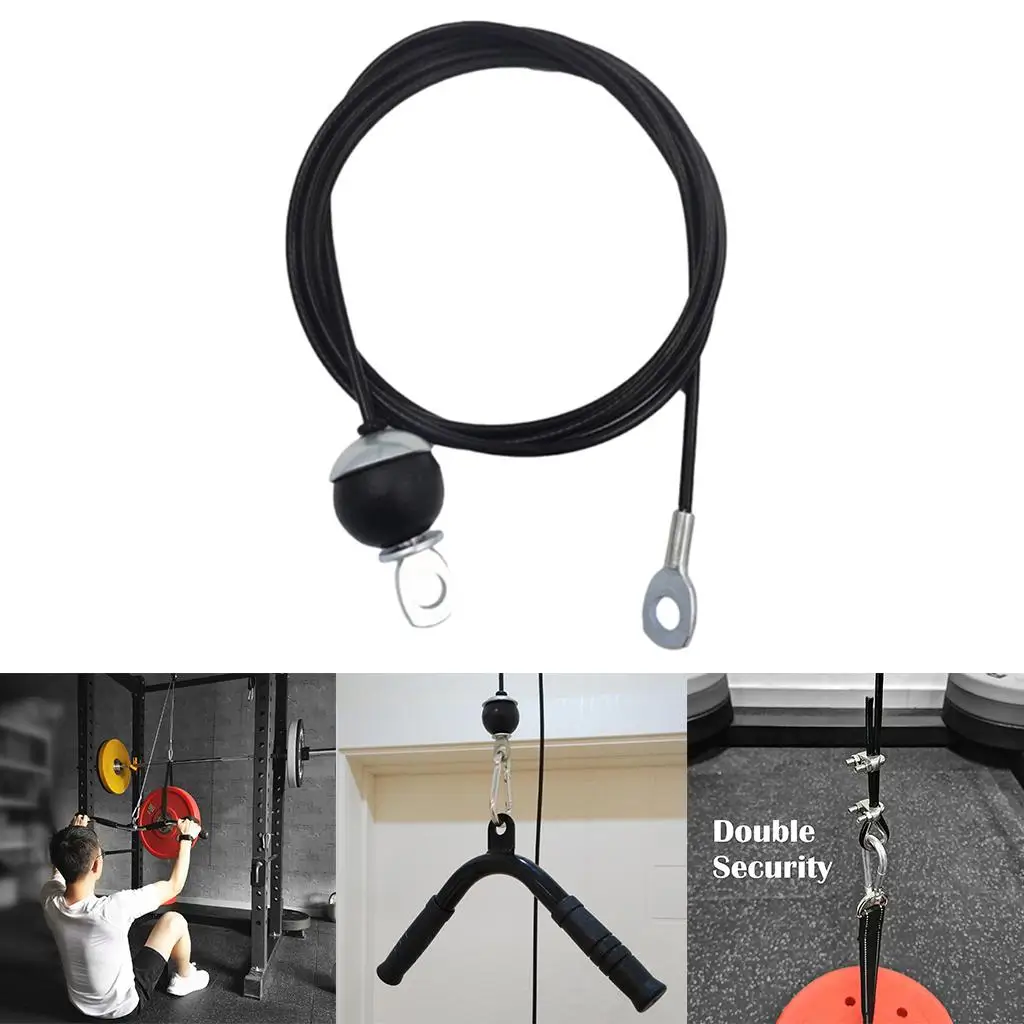 Fitness DIY Pulley Cable System, Gym Equipment for Home, home and gym Accessories, Exercise Equipment for Home Workouts