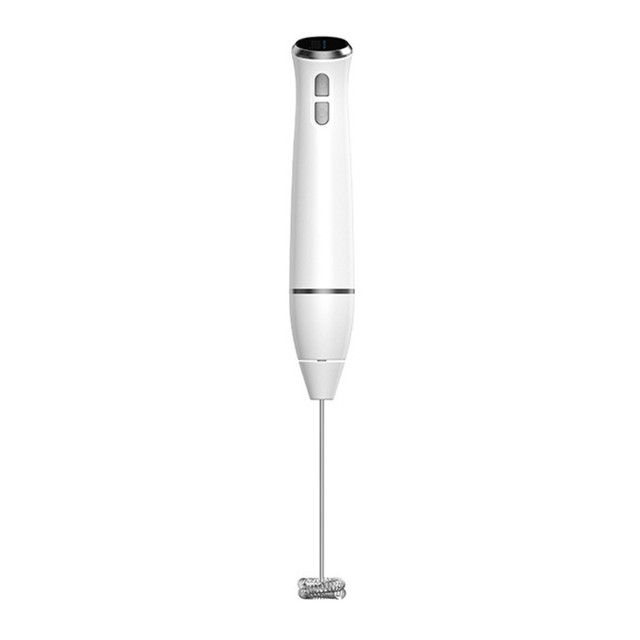 Humidifiers Rechargeable Eggbeater Handheld Stainless Milk Frother Foamer Blender Coffee Mixer with Charging Cable