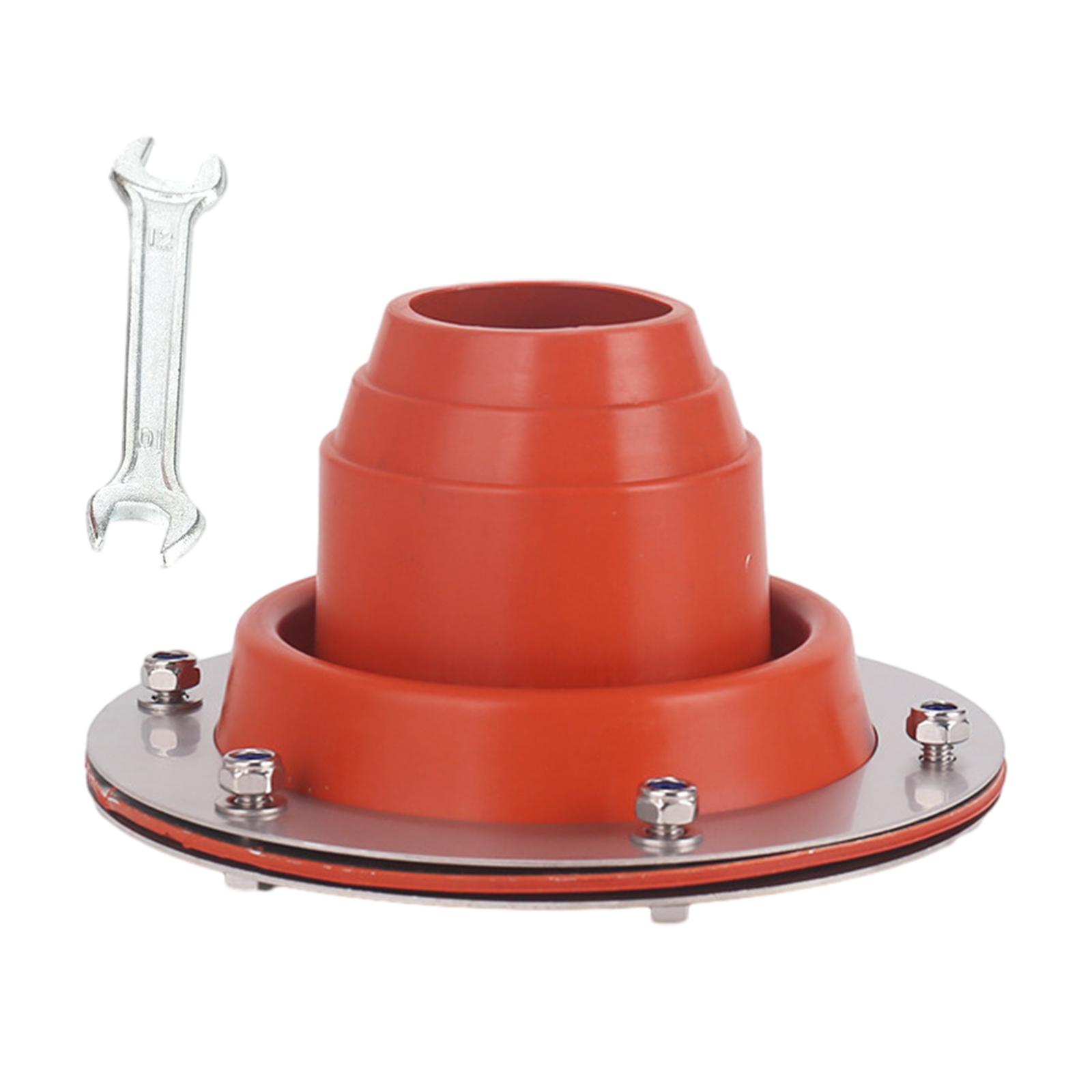 Tent Stove Jack Silicone Stove Jacket Hole Tent Flue Flashing Roof Jack Pipe