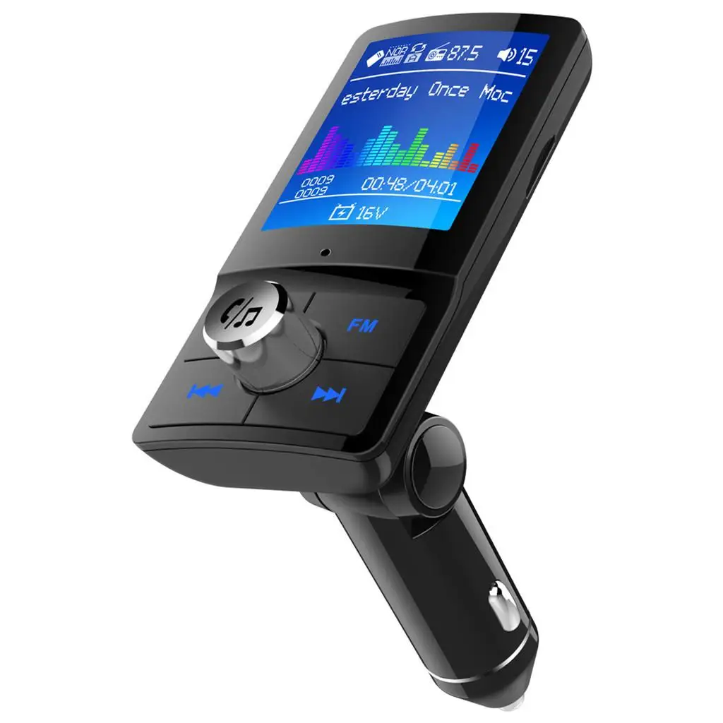 Bluetooth Car Handsfree Kit Dual USB Charger FM Wireless Adapter
