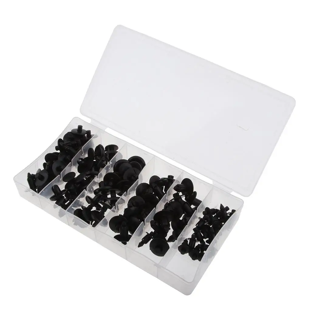 Motorcycle Bike Push Pin 80-piece Kit Motorcycle /  Push Pin