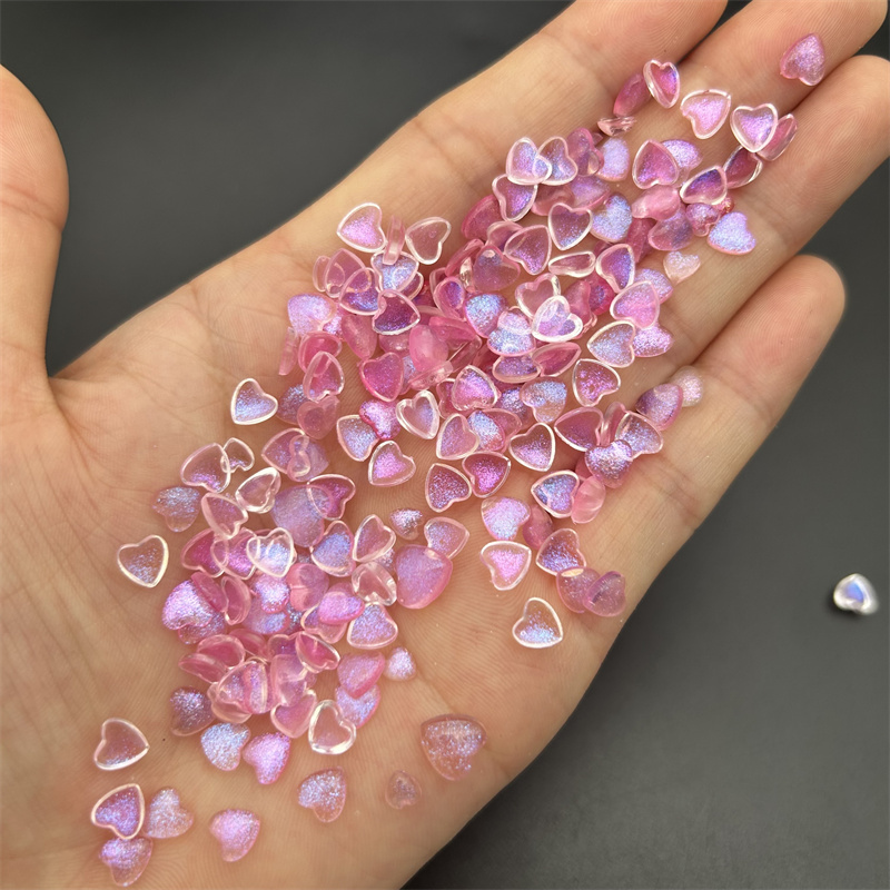 Best of 50pcs Bulk Exquiste Resin Heart Nail Charms Rhinestone Kawaii Love Mix Sizes Nail Art Decorations DIY Manicure Ornament Supplies Reviews & Tips