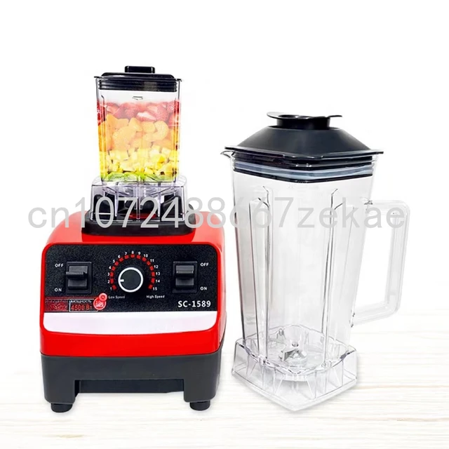 Blenders Heavy Duty Commercial  High Power Commercial Blenders - 4500w  Commercial - Aliexpress