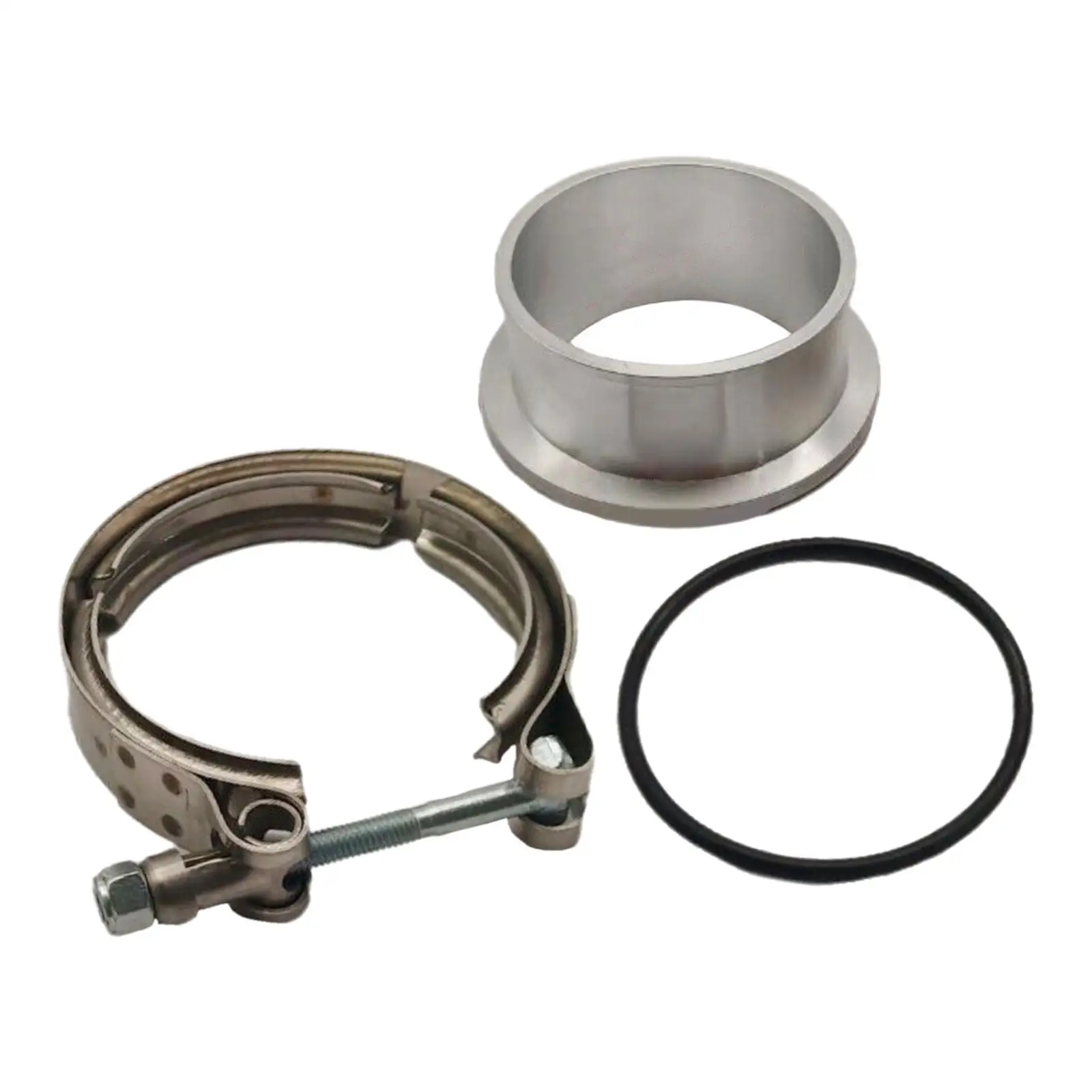V Band Clamp Portable Sturdy Exhaust Pipe Clamp for Holset Cummins 5.9L
