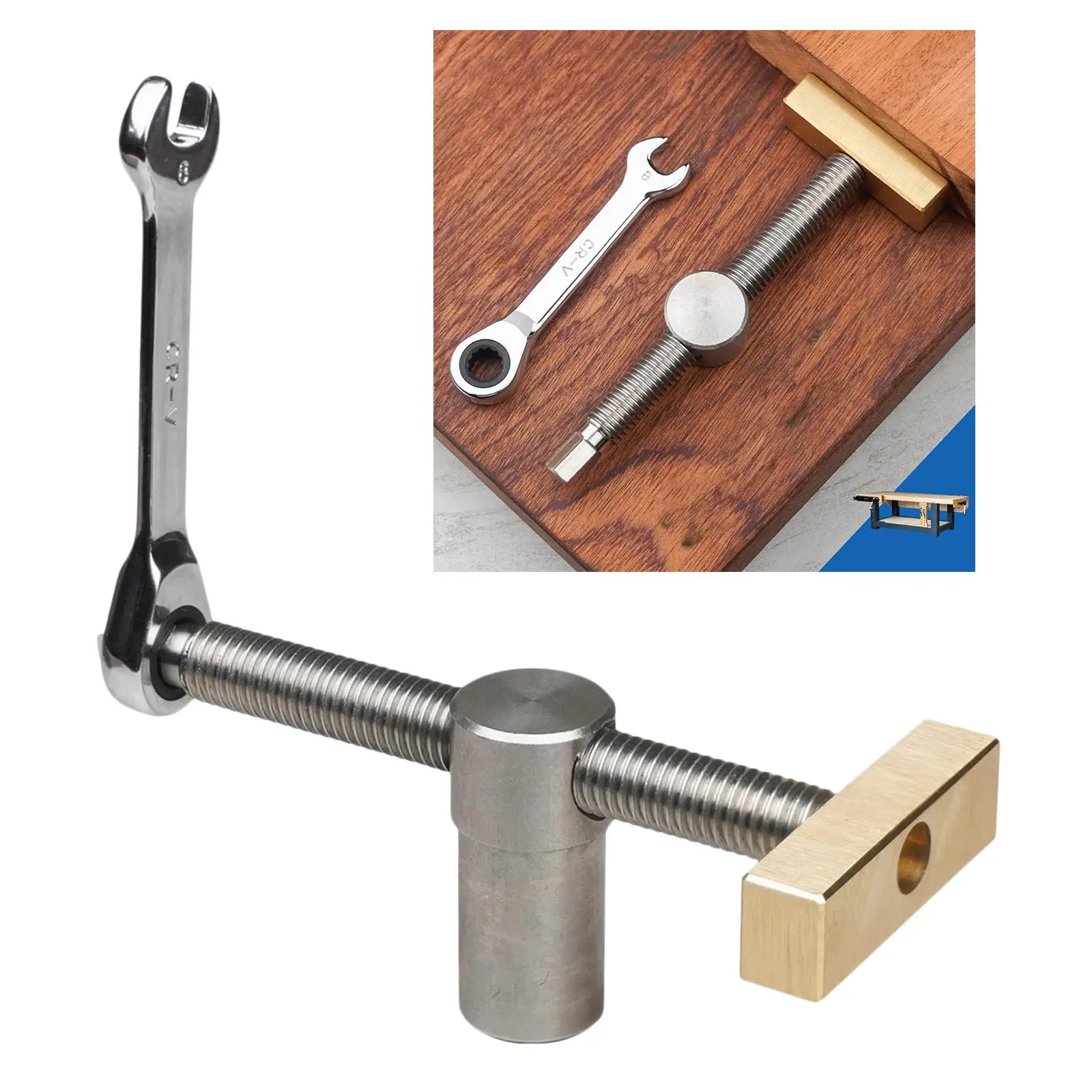 Woodworking Desktop  Fixed Locking Accessories Clamp for Carpenter