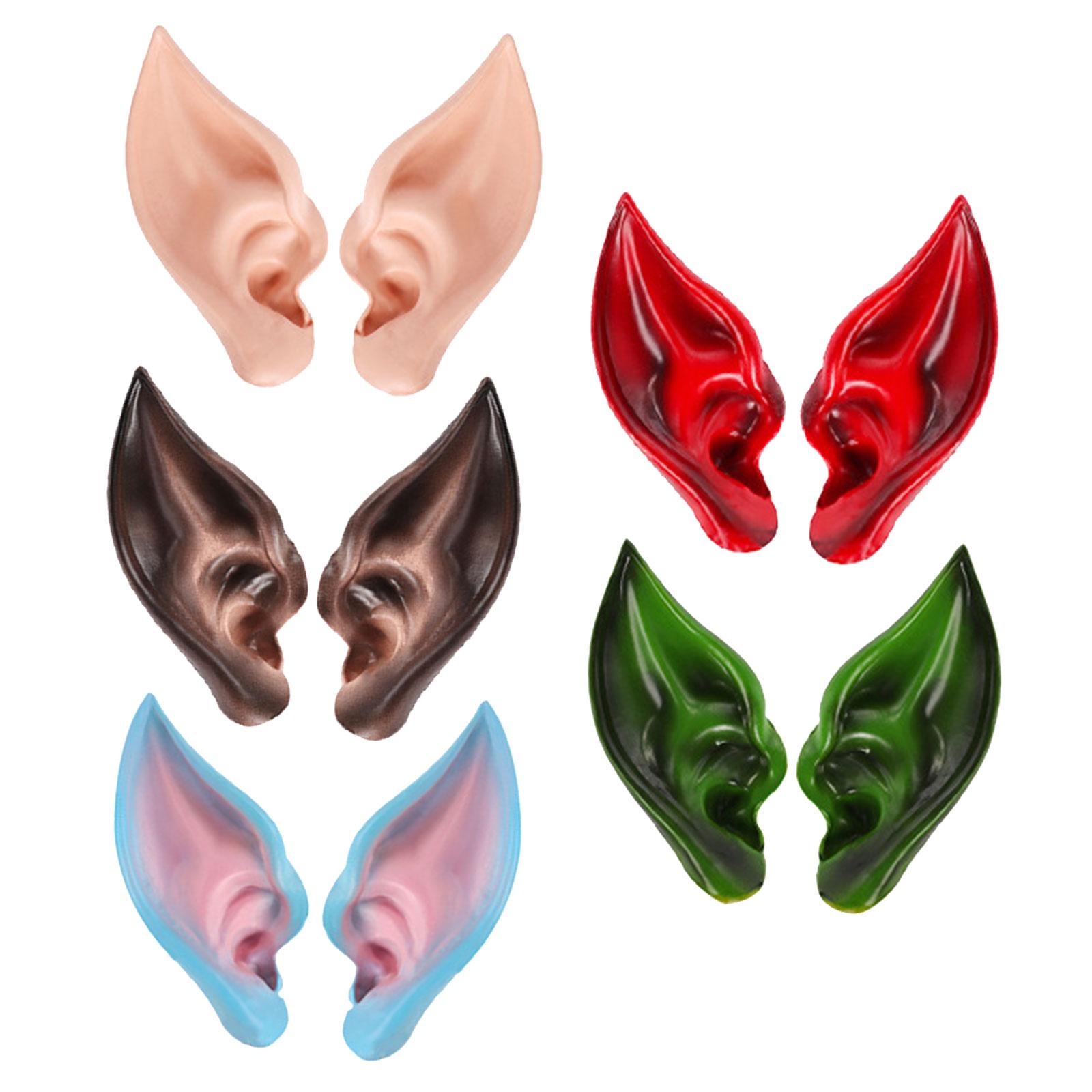Elf falsche Ohren Live-Übertragung Requisiten Karneval Maskerade Party Requisiten Cosplay Zubehör Elfen Ohren Elfen Vampir Ohren Feen ohren – Detail 1
