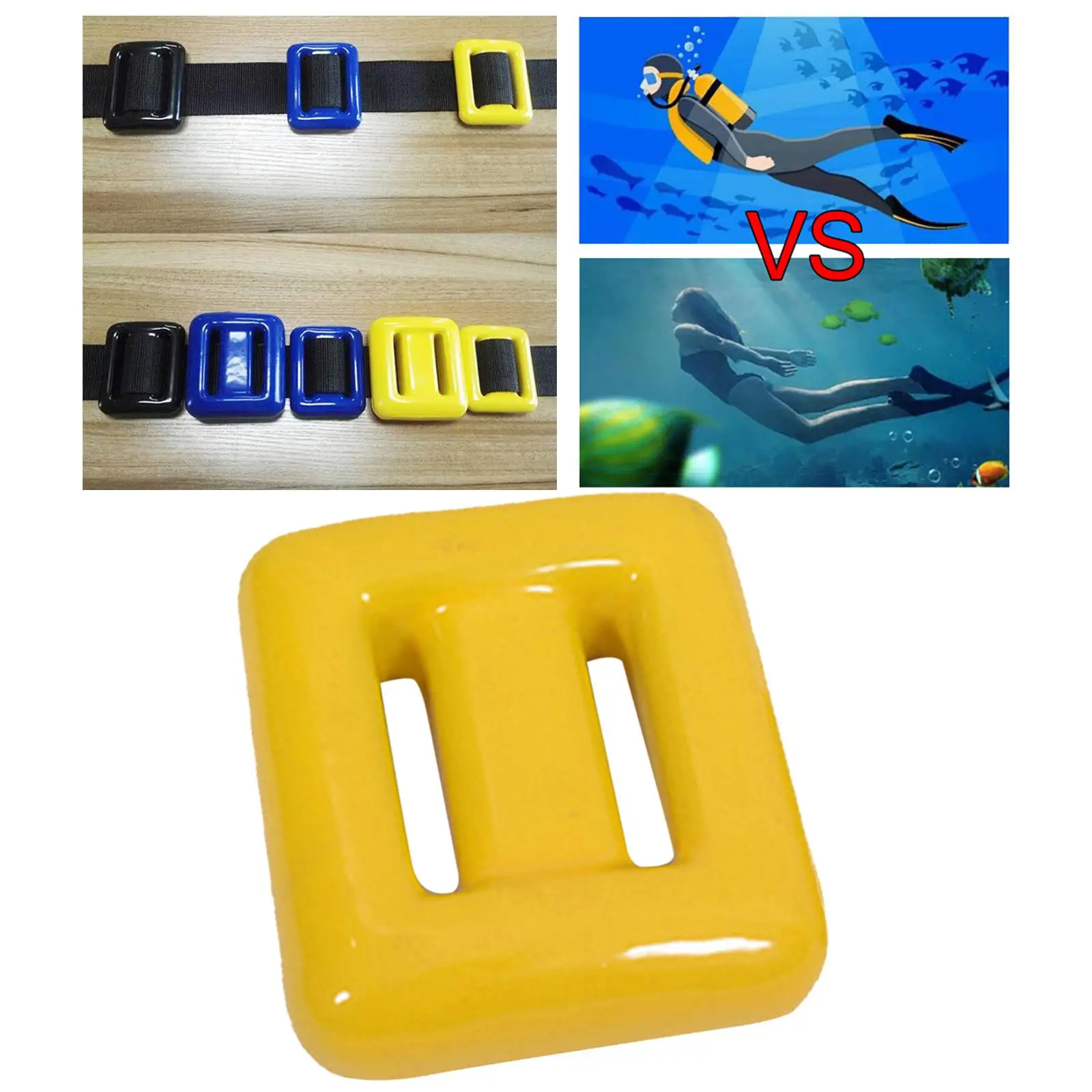 Weight Block,  Diving Counterweight, Swimming Counterweight Equipment Accessories Environmentally 0.5kg