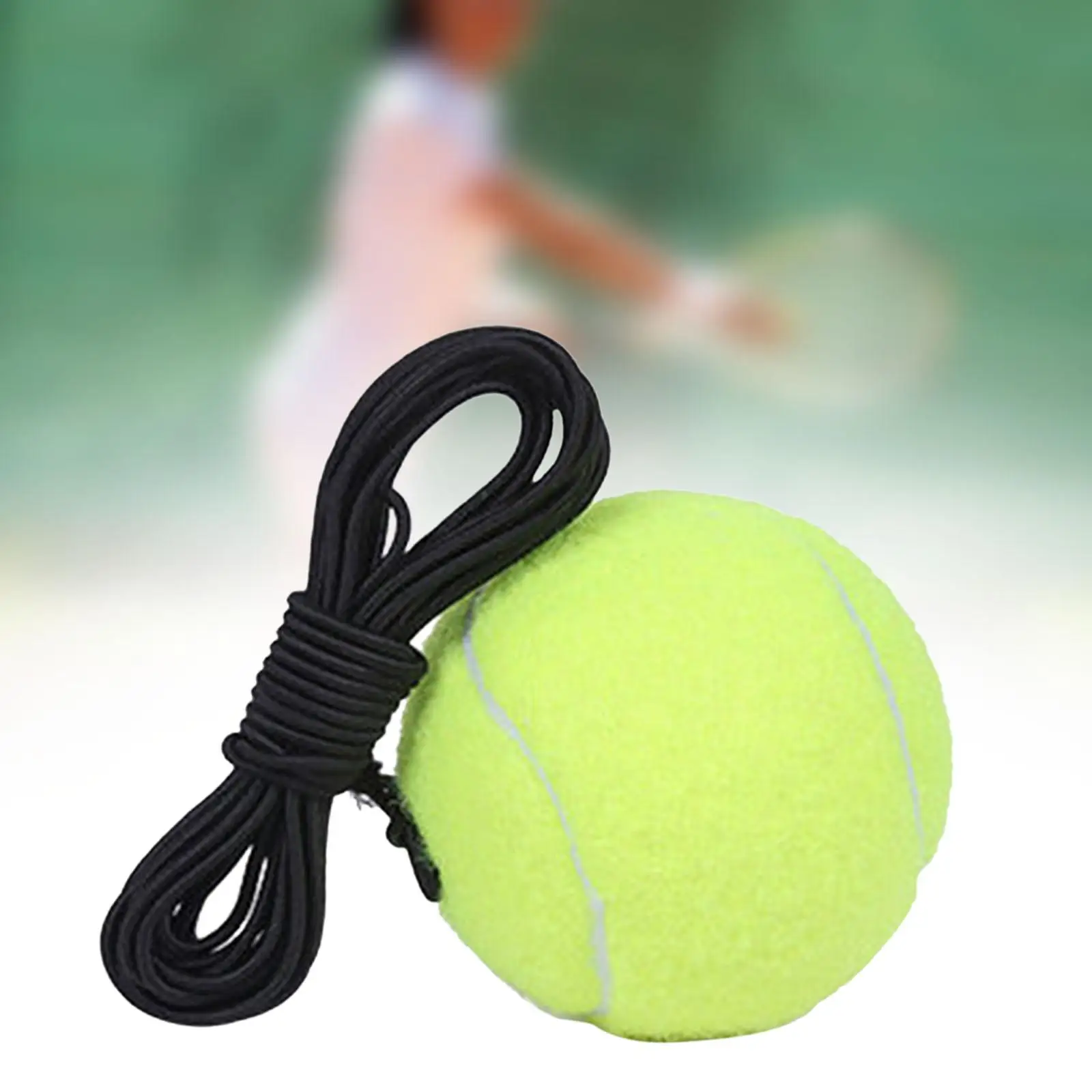 Tennis Trainer Ball with String Portable Tennis Ball Rebounder String Tennis Training Ball with String for Self Practice