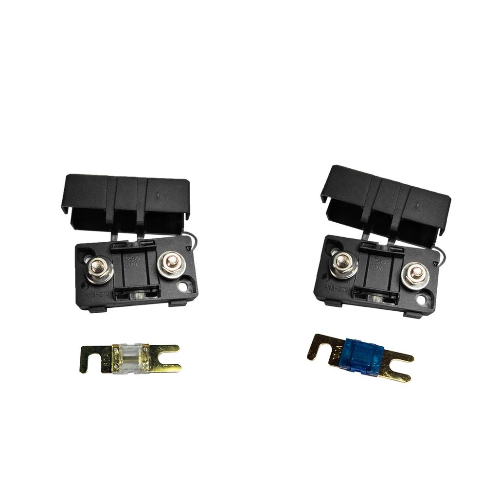 Heavy Duty ANS Midi Fuse Holder Unbreakable Base for RV Car 80A+100A