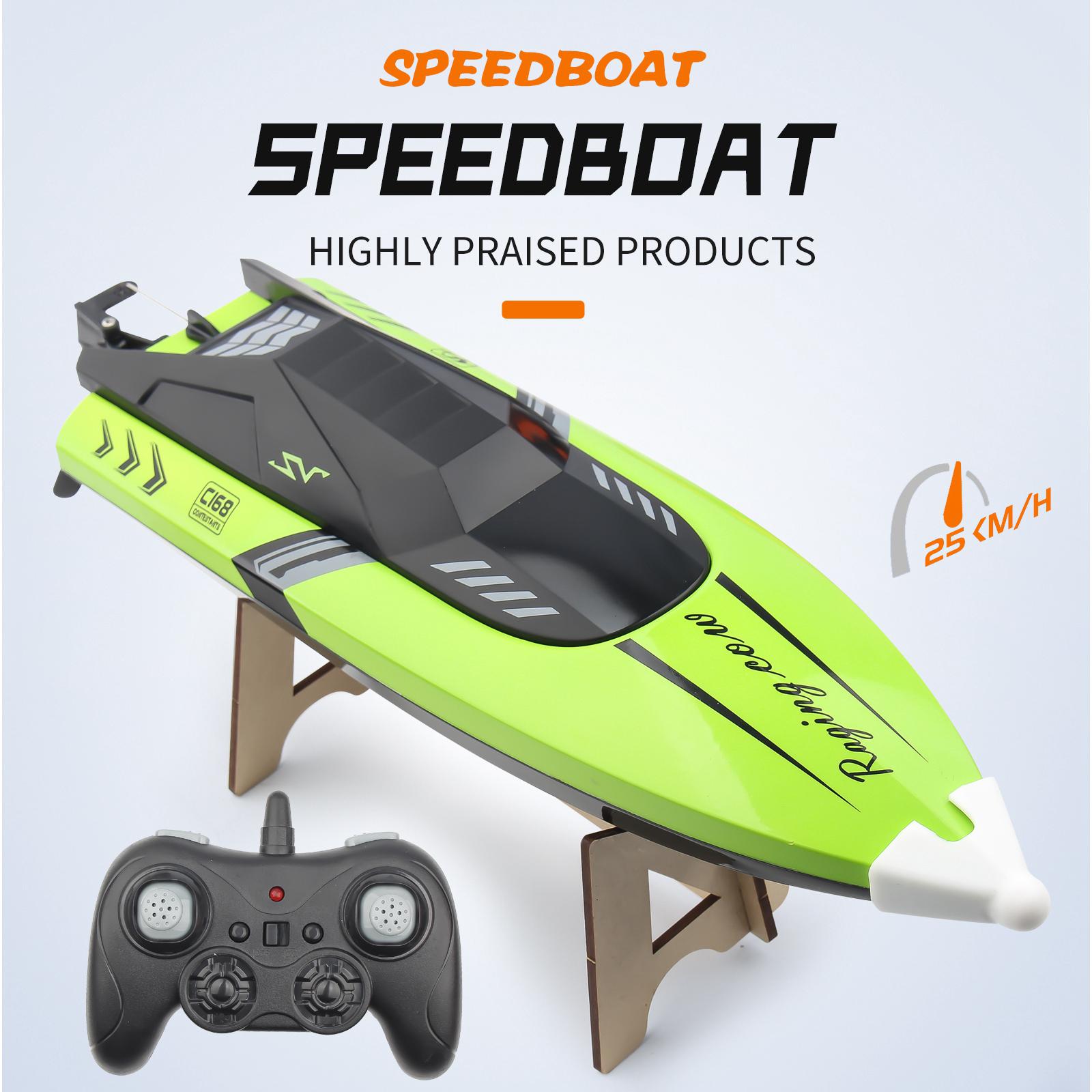 Remote Control Boat Racing Boat High Speed 370motor for Lake Pool Gifts