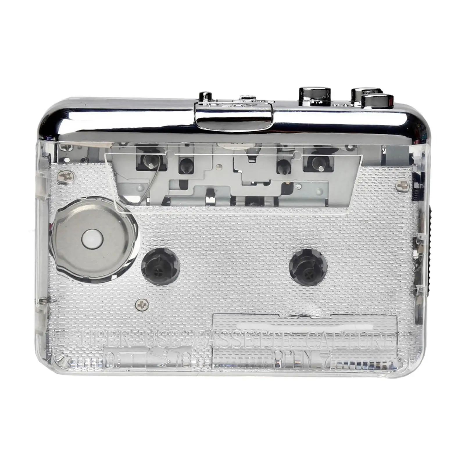 USB Cassette Tape to MP3 CD Music Cassette Player USB Cassette Tape to MP3 Converter Capture for Laptop PC Personal Computers