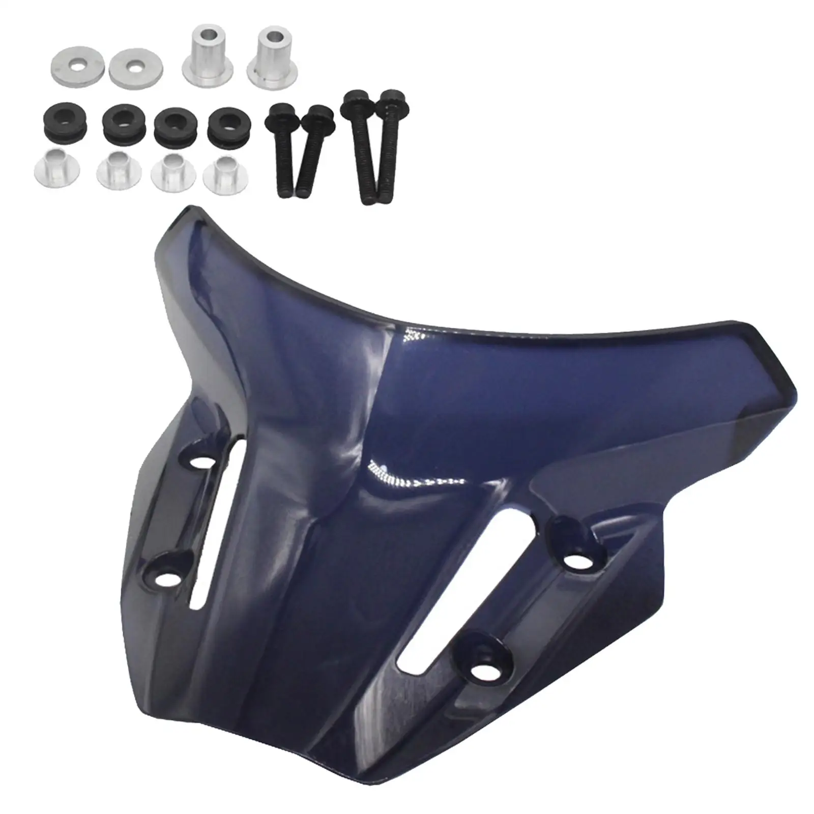 Motorcycle Windshield Motorbike Wind Deflector Front Fairing Windscreen for Yamaha FZ09 2021 2022 Replaces Accessories