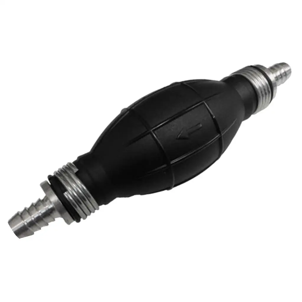 3x 101mm 3/8 Black Bulb Type Rubber Fuel Transfer Vacuum Fuel  Primer Gasoline Petrol  Pump for Marine Boat Accessories